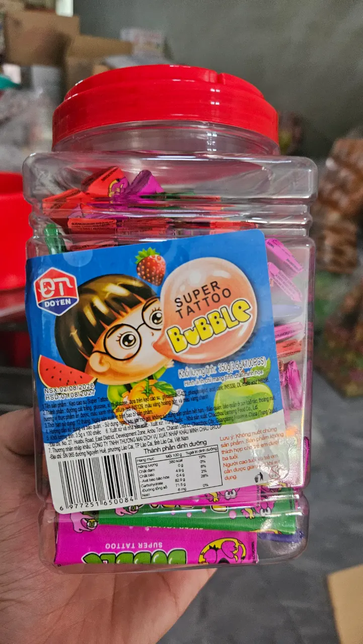 Ảnh Kẹo gum thẻ