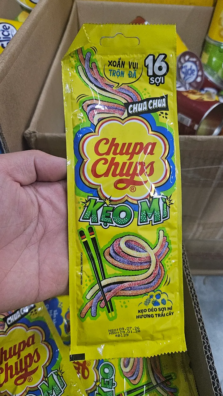 Ảnh Dẻo chupa chip sợi