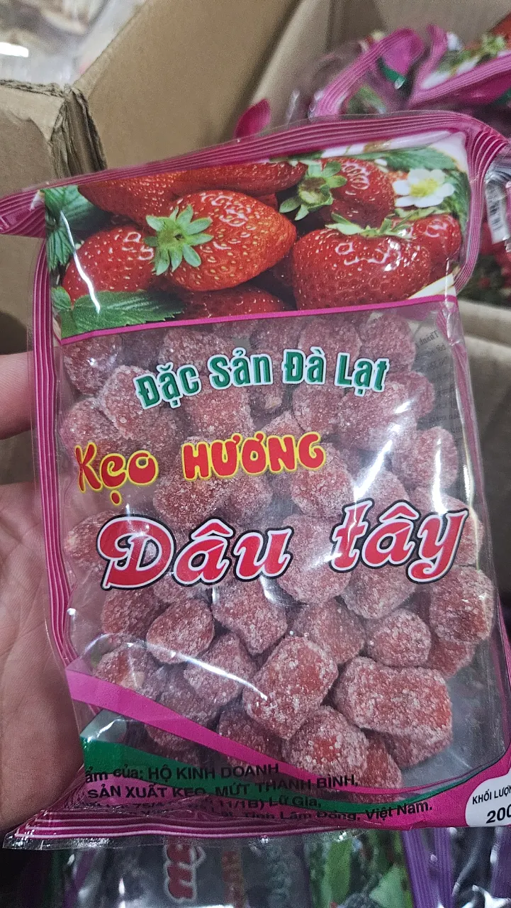 Ảnh Kẹo dâu tây
