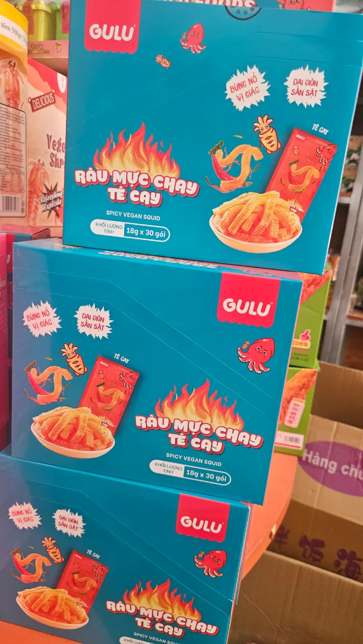 Ảnh Râu mực chay Tê cay